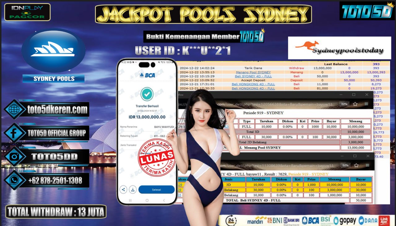 Prediksi Toto5d Situs Toto Togel Online